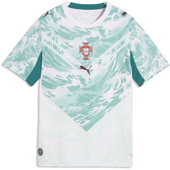 Portugal   Kids  Kids  Away Shirt World Cup 2026, Football by Puma in Size 9 - 10 Years, Sports Direct