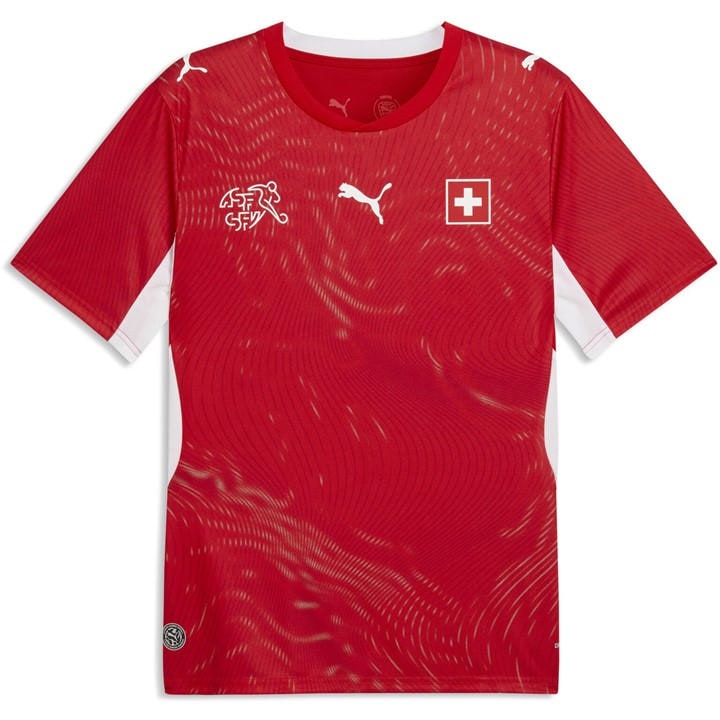 Switzerland  Men's   Home Shirt World Cup 2026 , Football by Puma in Size M, Sports Direct