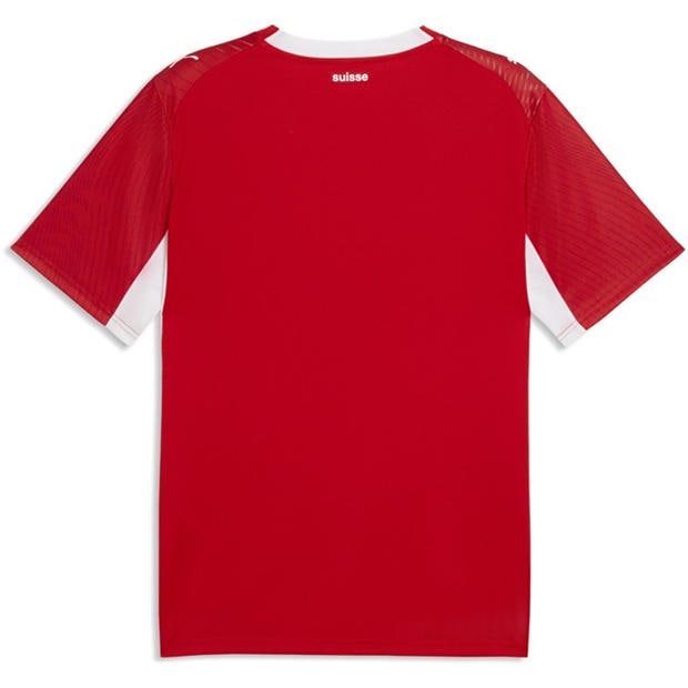 Red/White - Puma - Switzerland Home Shirt World Cup 2026 Adult