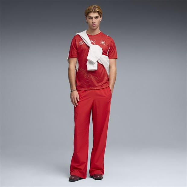 Red/White - Puma - Switzerland Home Shirt World Cup 2026 Adult