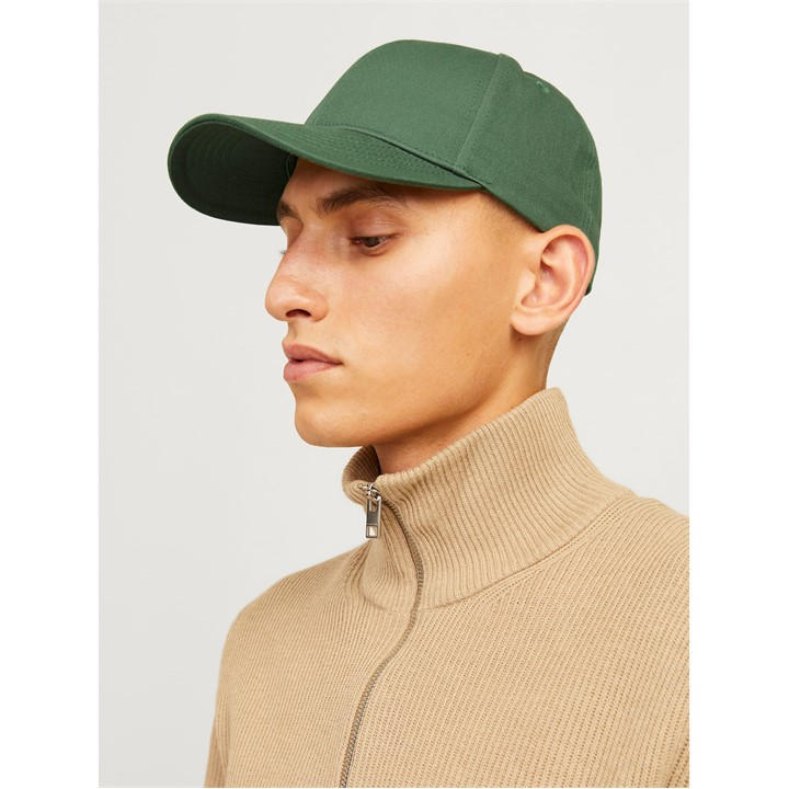 Jack And Jones  Green  Jacplain Baseball Cap in Size Mens, Sports Direct
