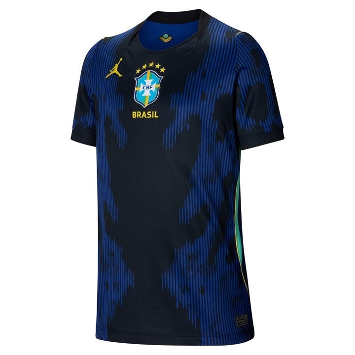 Brazil   Kids    Away Shirt World Cup ™ 2026, Football by Nike in Size 9 - 10 Years, Sports Direct