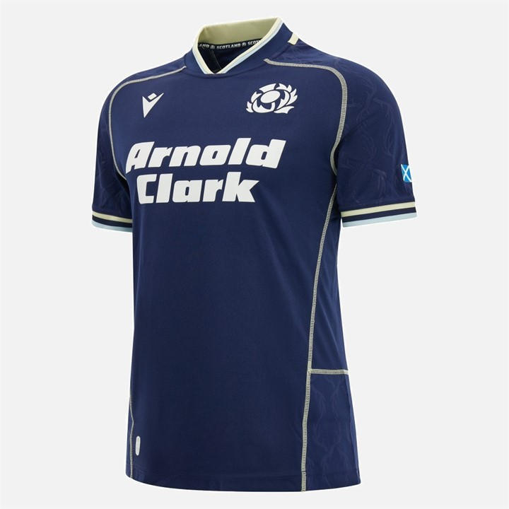 Scotland  Men's   Rugby Home 2026 Shirt , Football by Macron in Size XL, Sports Direct