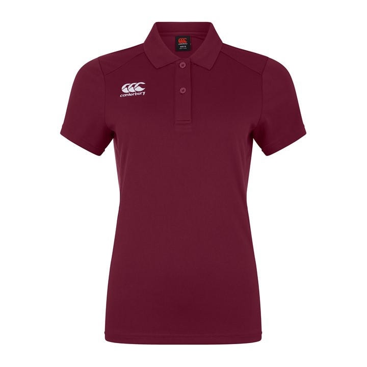 Canterbury Women's Purple Club Dry Polo Top Size 6