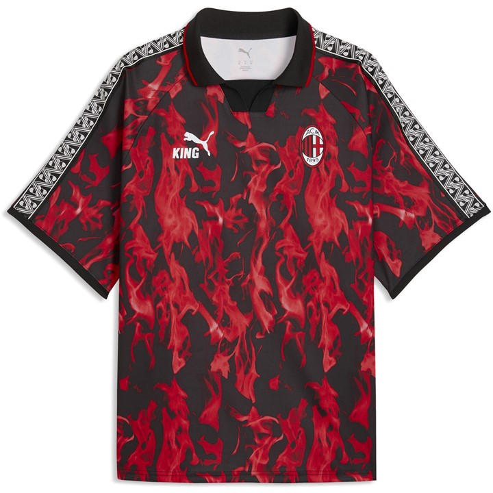 Ac Milan  Men's   Licensed Retro Football Shirt 25/26, Football by Puma in Size L, Sports Direct