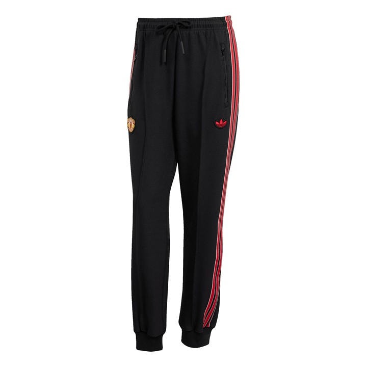 Manchester United  Women's   Icon Licensed Tracksuit Bottoms, Football by adidas in Size XS, Sports Direct