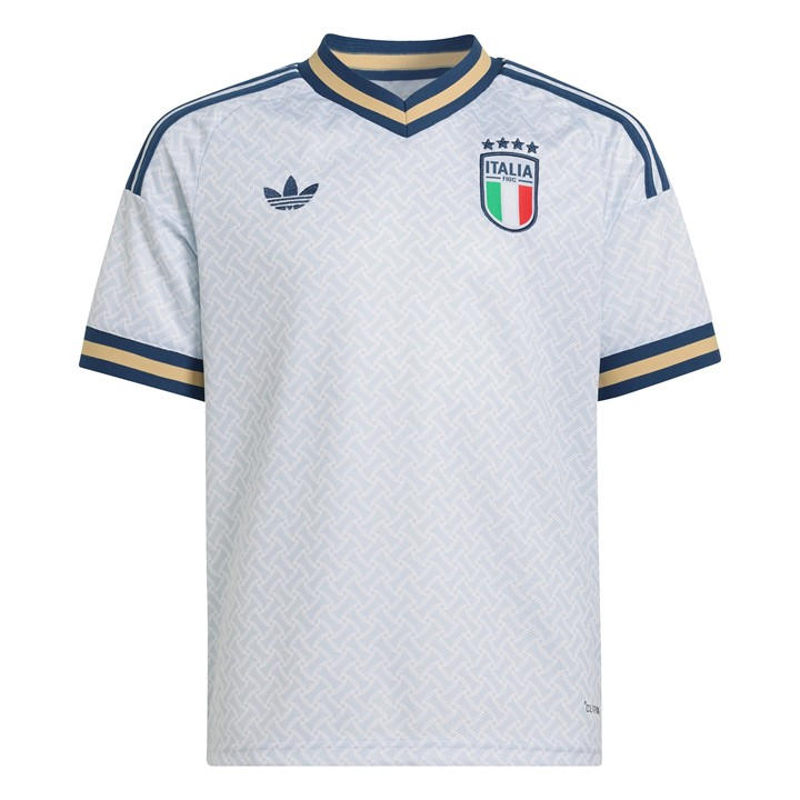 Italy   Kids   Away Shirt World Cup ™ 2026 , Football by adidas in Size 9 - 10 Years, Sports Direct