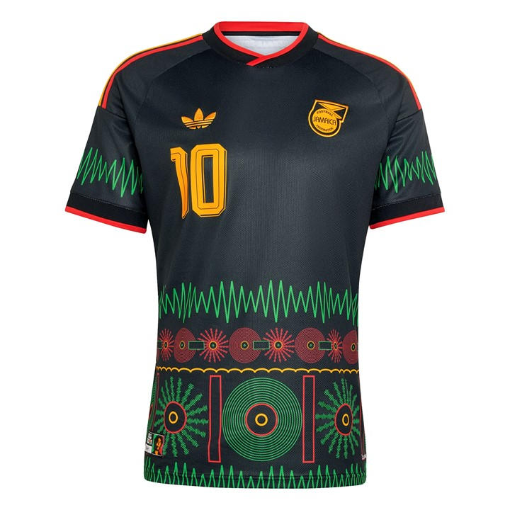 Jamaica  Men's   Marley 10 Away Shirt 2026, Football by adidas in Size XL, Sports Direct