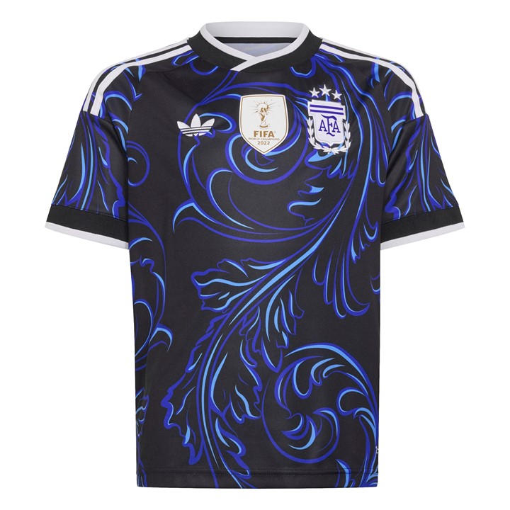 Argentina   Kids   Away Shirt World Cup ™ 2026 , Football by adidas in Size 9 - 10 Years, Sports Direct