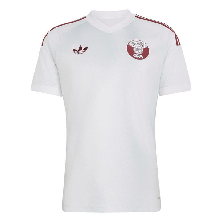 Adidas Men's White Qatar Away Shirt World Cup ™ 2026  in Size M, Sports Direct