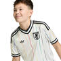 Off White/Black - adidas - Japan World Cup 2026 Junior Away Shirt