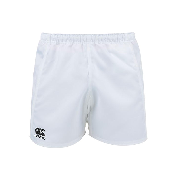 Canterbury Men's White Advantage Rugby Shorts in Size XS, Sports Direct