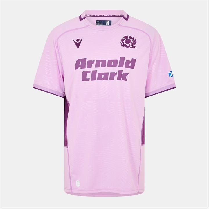 Scotland  Men's   Rugby Away Shirt 2025, Football by Macron in Size 2XL, Sports Direct