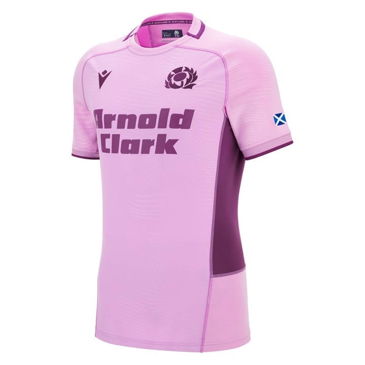 Scotland  Men's   Rugby Away Authentic Shirt 2025 , Football by Macron in Size 3XL, Sports Direct