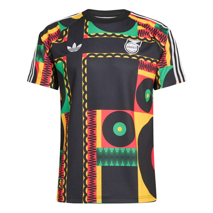 Jamaica  Men's   Originals T-Shirt, Football by adidas in Size L, Sports Direct