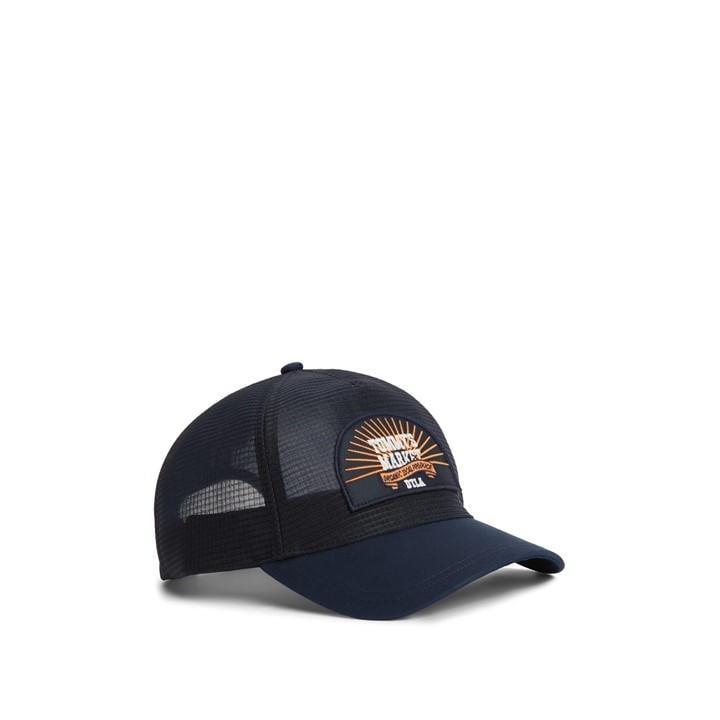 Tommy Hilfiger  Varsity Trucker Cap - Dark Night Navy - Mens - Image 3