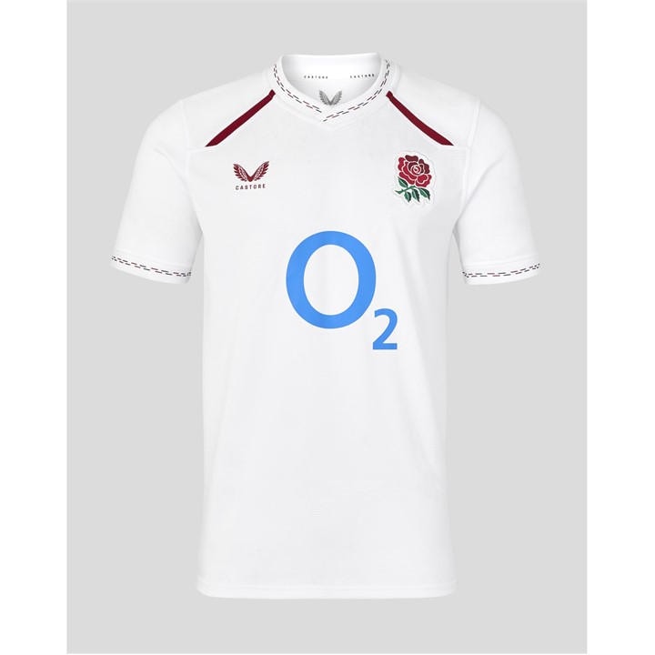 England  Men's   Rugby Home Shirt 2026, Football by Castore in Size 3XL, Sports Direct
