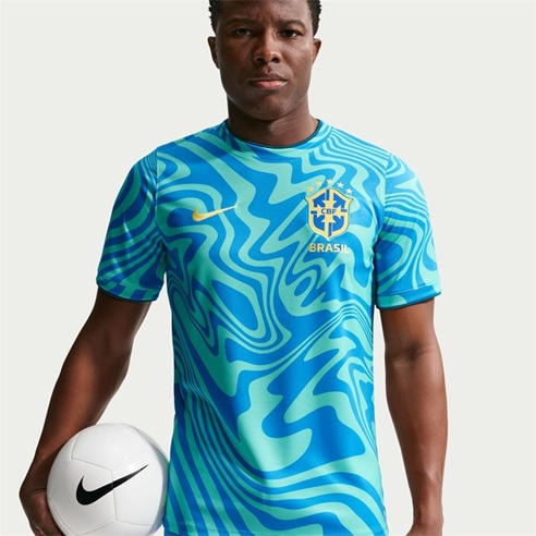 Nike - Men's Brazil Short Sleeve T-Shirt
