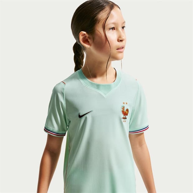 Mint/White - Nike - France World Cup 2026™ Junior Away Shirt