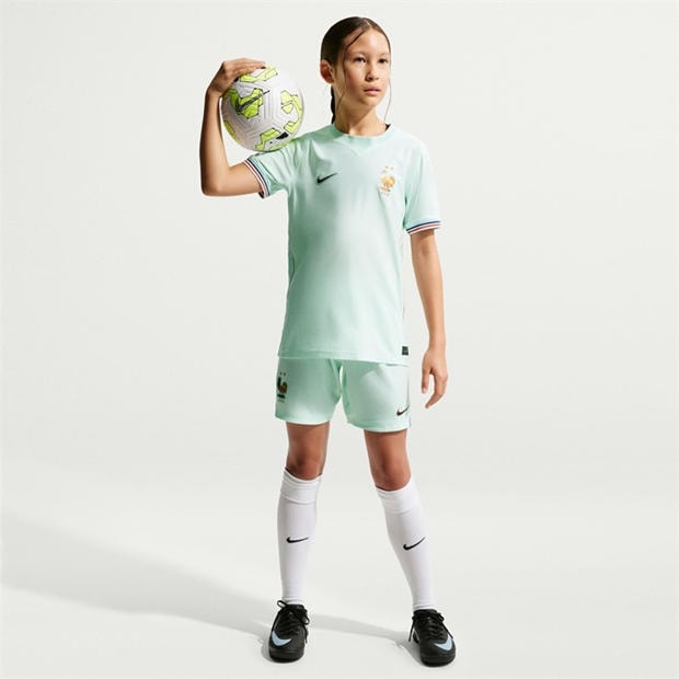 Mint/White - Nike - France World Cup 2026™ Junior Away Shirt