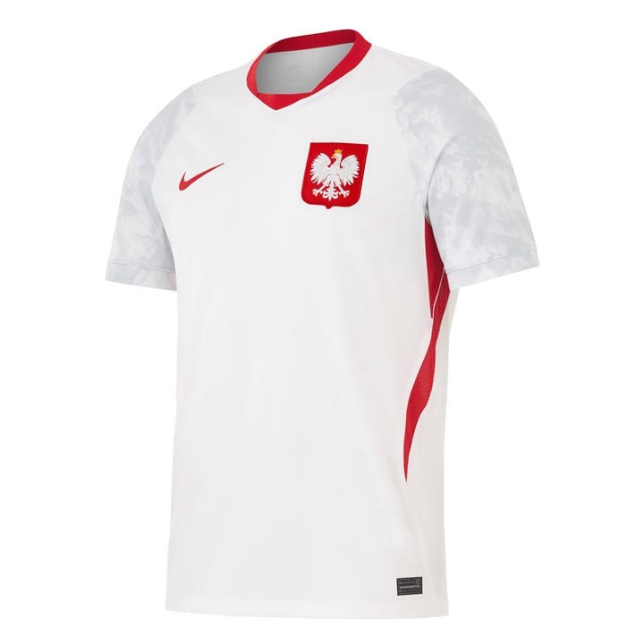 Poland      2026 Football Shirt, Football by Nike in Size M, Sports Direct