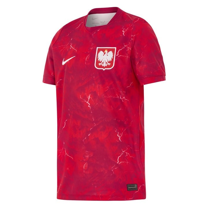 Poland   Kids  Kids'  2026 Football Shirt, Football by Nike in Size 9 - 10 Years, Sports Direct