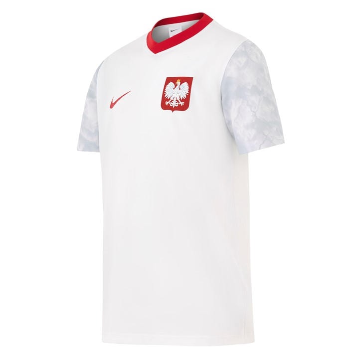 Poland   Kids  Kids'  2026 Football Shirt, Football by Nike in Size 9 - 10 Years, Sports Direct