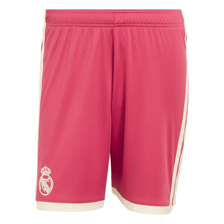 Adidas Men's Real Madrid Third Short 2026/27 - Pink/White - L - Image 4
