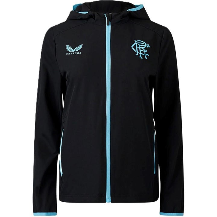 Castore Women's White Licensed Rain Anorak Jacket in Size 14, Sports Direct