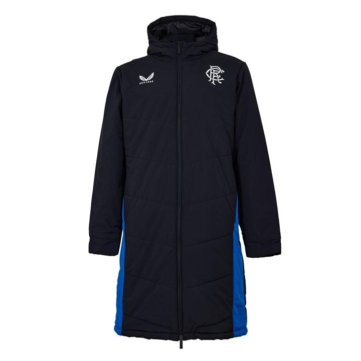 Castore Men' Blue Licensed Rain Anorak Jacket in Size S, Sports Direct