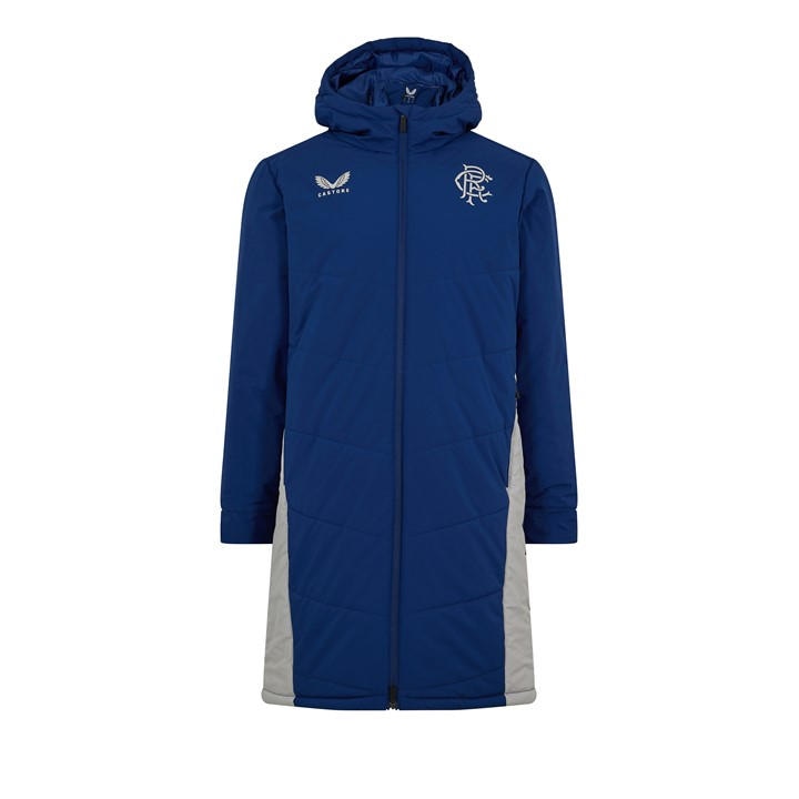 Castore Men's Blue Licensed Rain Anorak Jacket in Size XL, Sports Direct
