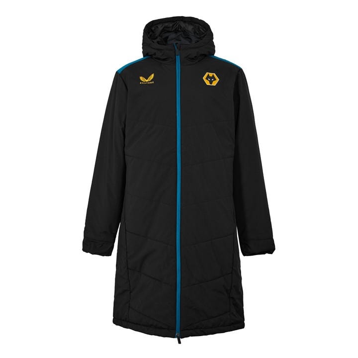 Castore Men's Black Licensed Rain Anorak Jacket in Size M, Sports Direct
