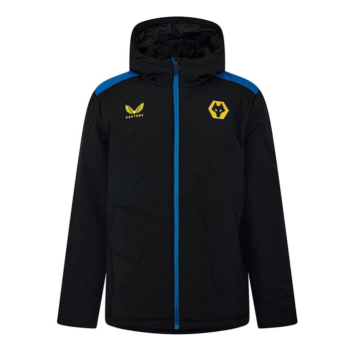 Castore Men's Black Licensed Rain Anorak Jacket in Size M, Sports Direct