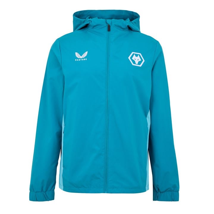 Castore Men's Blue Licensed Rain Anorak Jacket in Size XL, Sports Direct