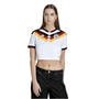 White - adidas - Germany World Cup 2026 Home Cropped Jersey