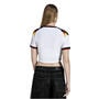White - adidas - Germany World Cup 2026 Home Cropped Jersey