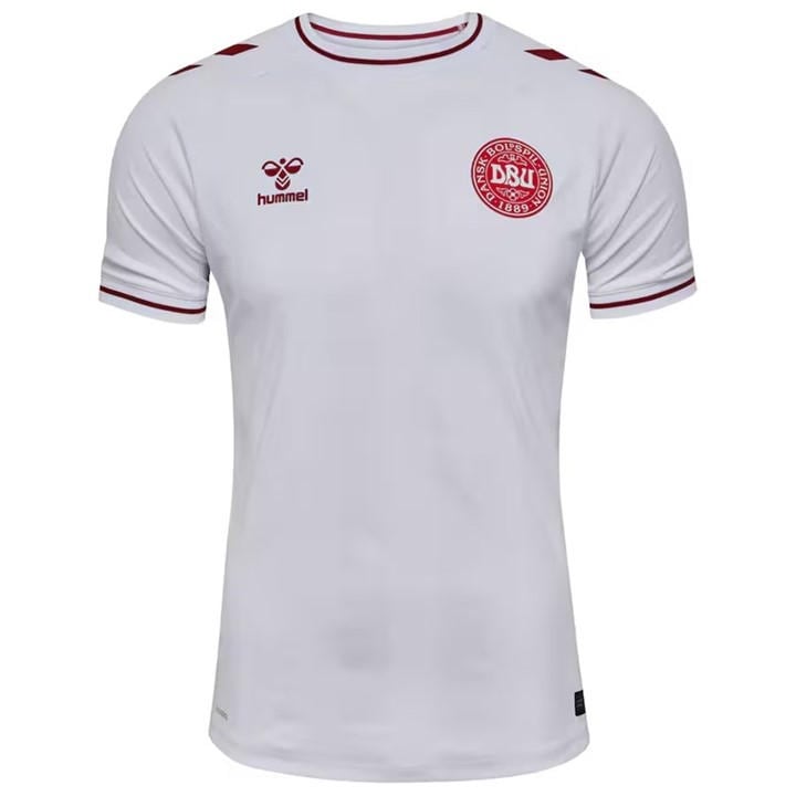Denmark  Women's   Away Shirt 2025, Football by Hummel in Size 8, Sports Direct