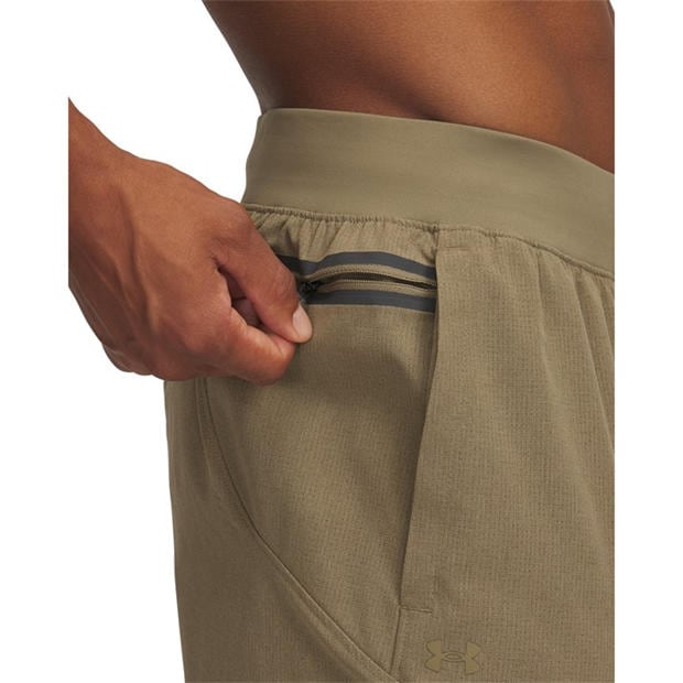 Brown - Under Armour - Men's Vented Tapered Trousers