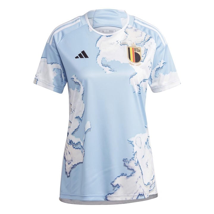 Belgium  Women's   Away Shirt 2023, Football by adidas in Size 2XS, Sports Direct