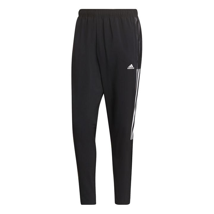Adidas Men's Black Licensed Tracksuit Bottoms in Size XS, Sports Direct