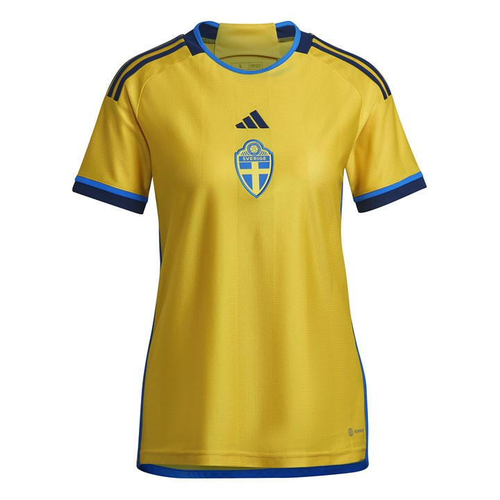 Sweden  Women's   Home Shirt 2022, Football by adidas in Size XS, Sports Direct