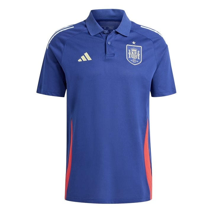 Spain  Men's   Polo Shirt, Football by adidas in Size XS, Sports Direct