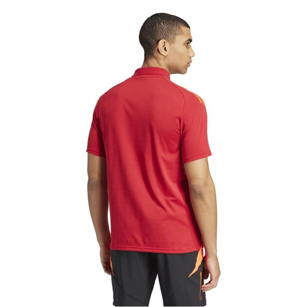 Power Red - adidas - Men's Tiro24 C Performance Polo Shirt