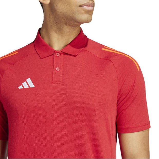 Power Red - adidas - Men's Tiro24 C Performance Polo Shirt