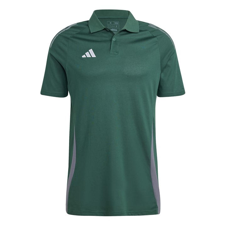 Adidas Men's Green Tiro24 C Performance Polo Shirt in Size L, Sports Direct