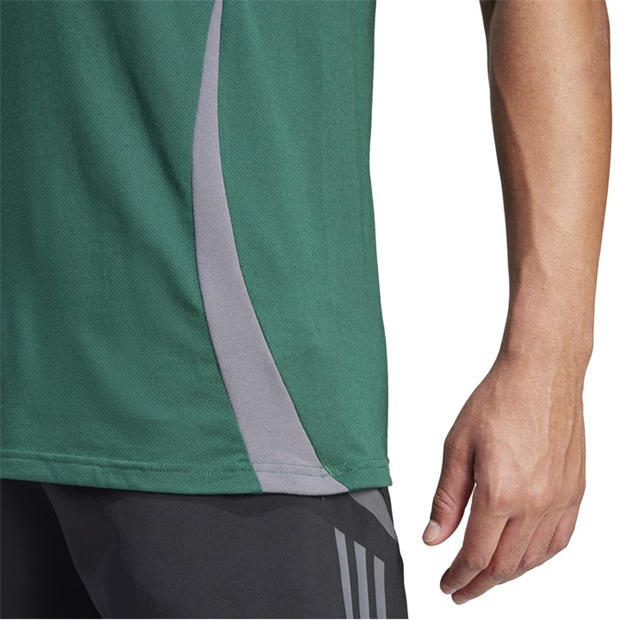 Dark Green - adidas - Men's Tiro24 C Performance Polo Shirt