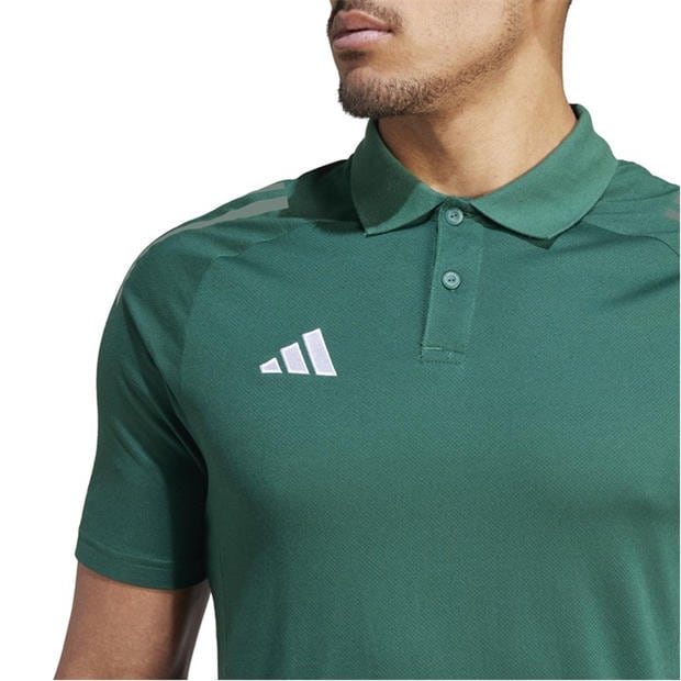 Dark Green - adidas - Men's Tiro24 C Performance Polo Shirt