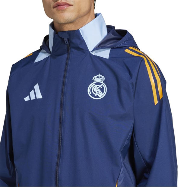 Tenabl/Creo/Blu - adidas - Mens adidas Real Madrid All-Weather Jacket 24/25