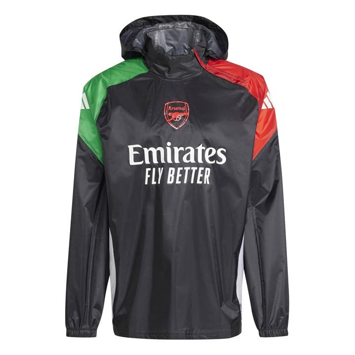 Arsenal  Men's   Rain Jacket 24/25, Football by adidas in Size M, Sports Direct