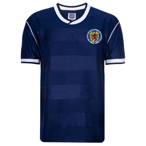 Score Draw - Score Draw Scotland Home Shirt 1986